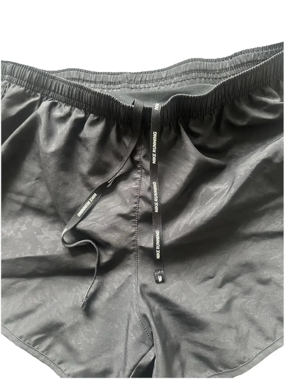 Nike Tempo Run Womens Shorts Sz Small Black Athletic Running Dri-Fit
